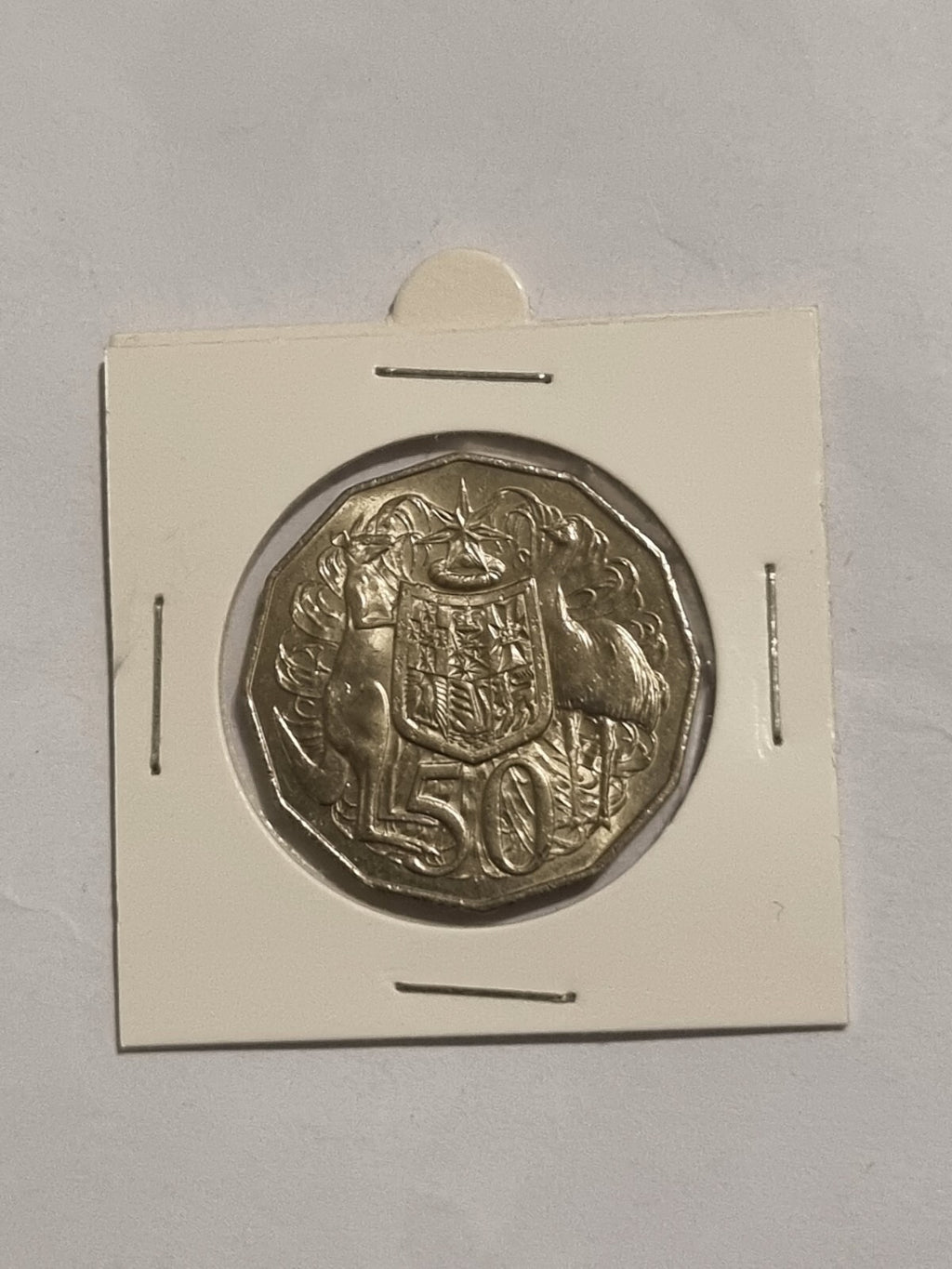 1983 50 Cent Coin – Coat of Arms – Lightly Circulated