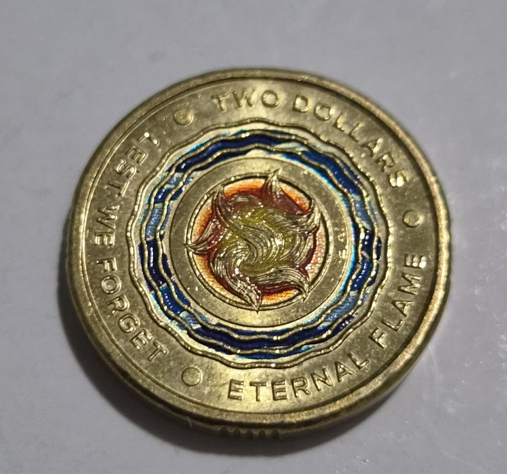 2018 $2 Eternal Flame Two Dollar Coin