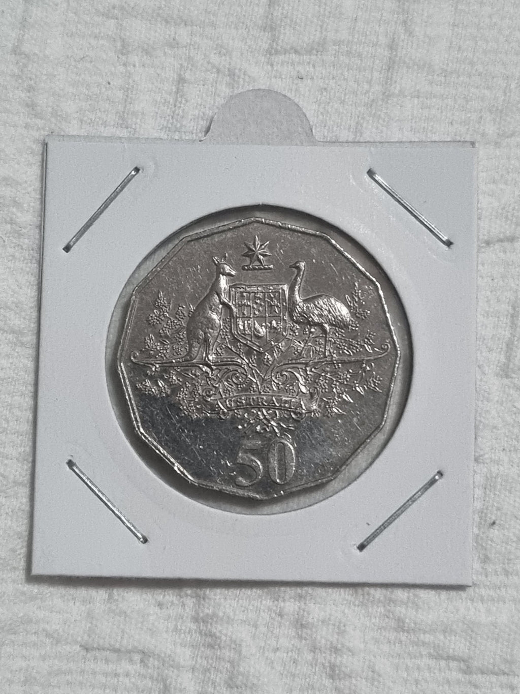2001 50 Cent Centenary Of Federation - Lightly Circulated 