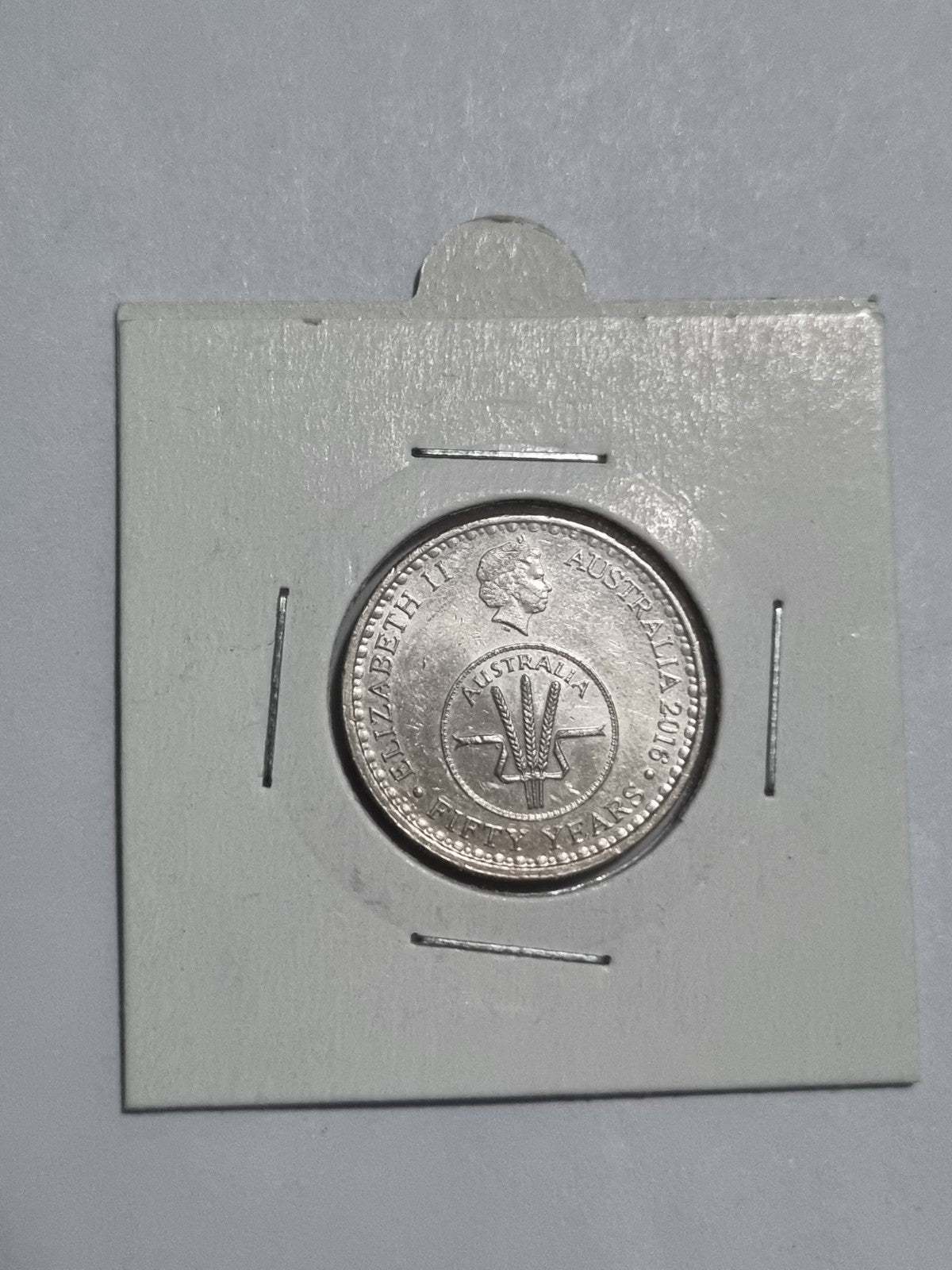 2016 changeover 10 cent - circulated In 2x2 Holder