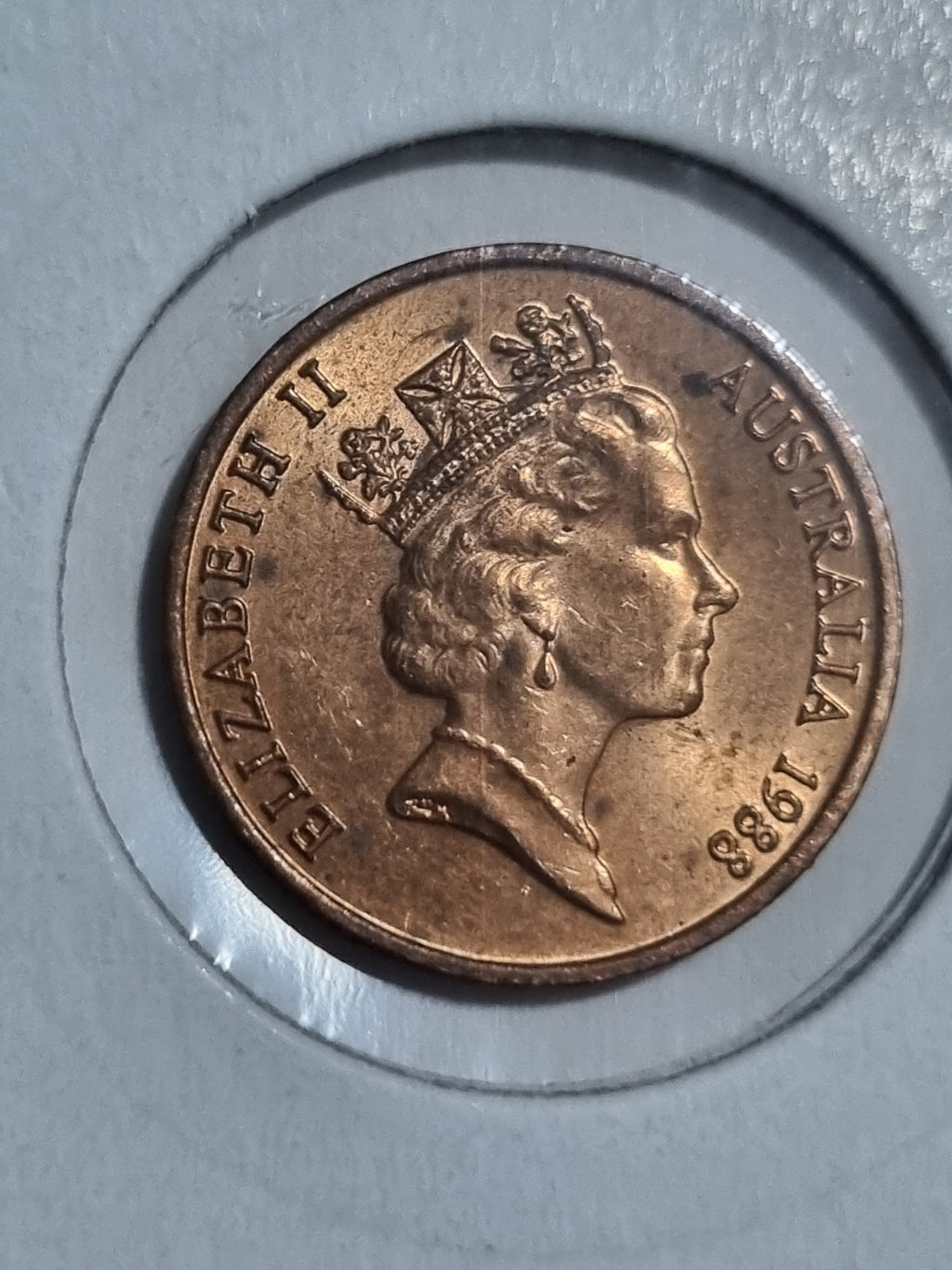 1988 1c One Cent Uncirculated Australian Coin