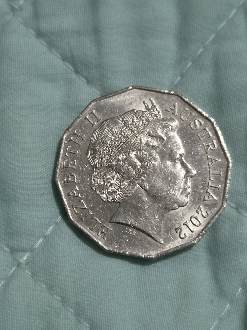 2012 50 Cent Coin Lightly Circulated 
