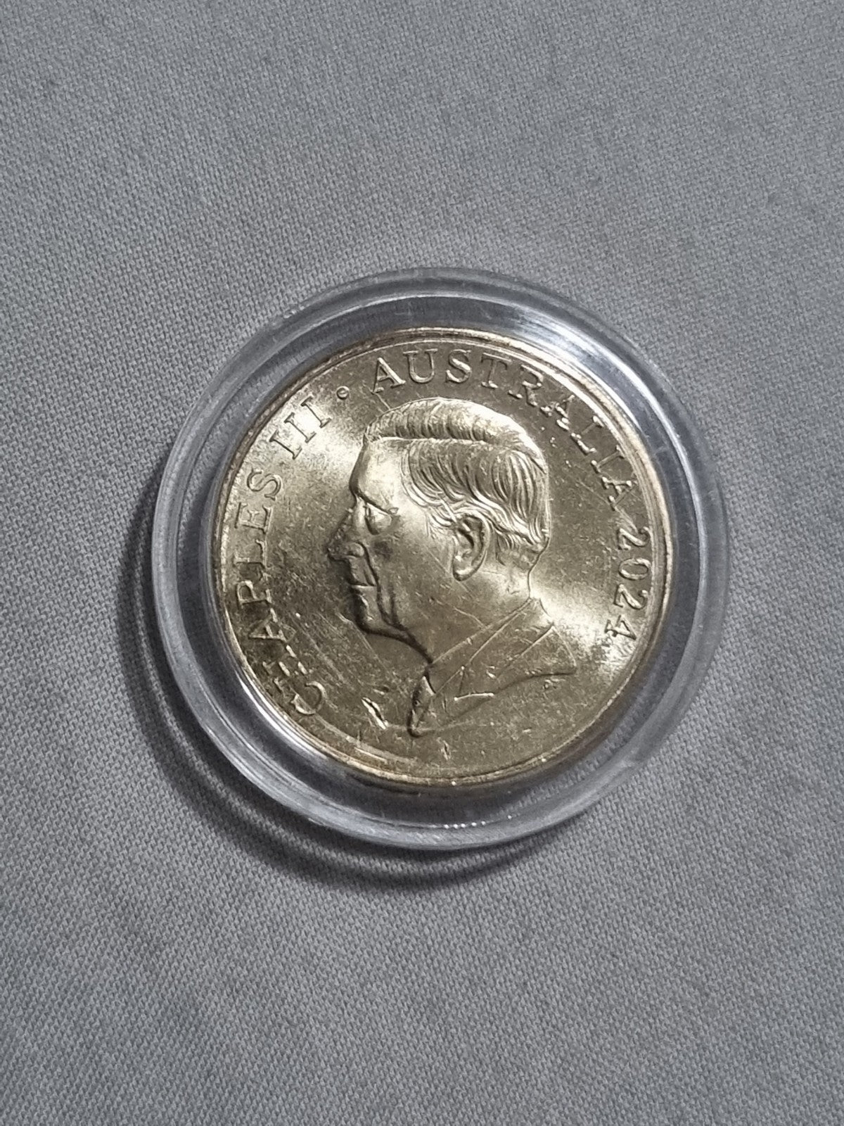 2024 $1 One Dollar Coin Uncirculated In Thick Capsule 