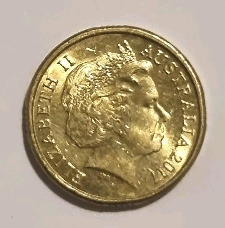 aUNC 2017 $2 RED POSSUM MAGIC HAPPY HUSH IS VISIBLE TWO DOLLAR COIN