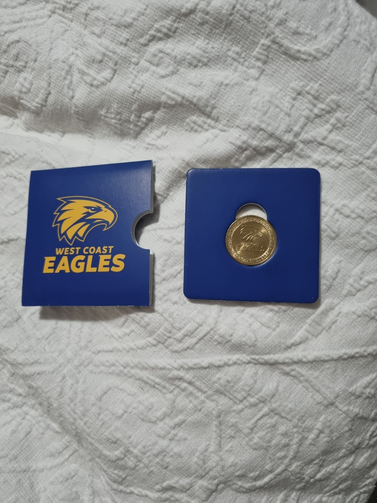 2023 AFL West Coast Eagles $1 One Dollar Carded Coin