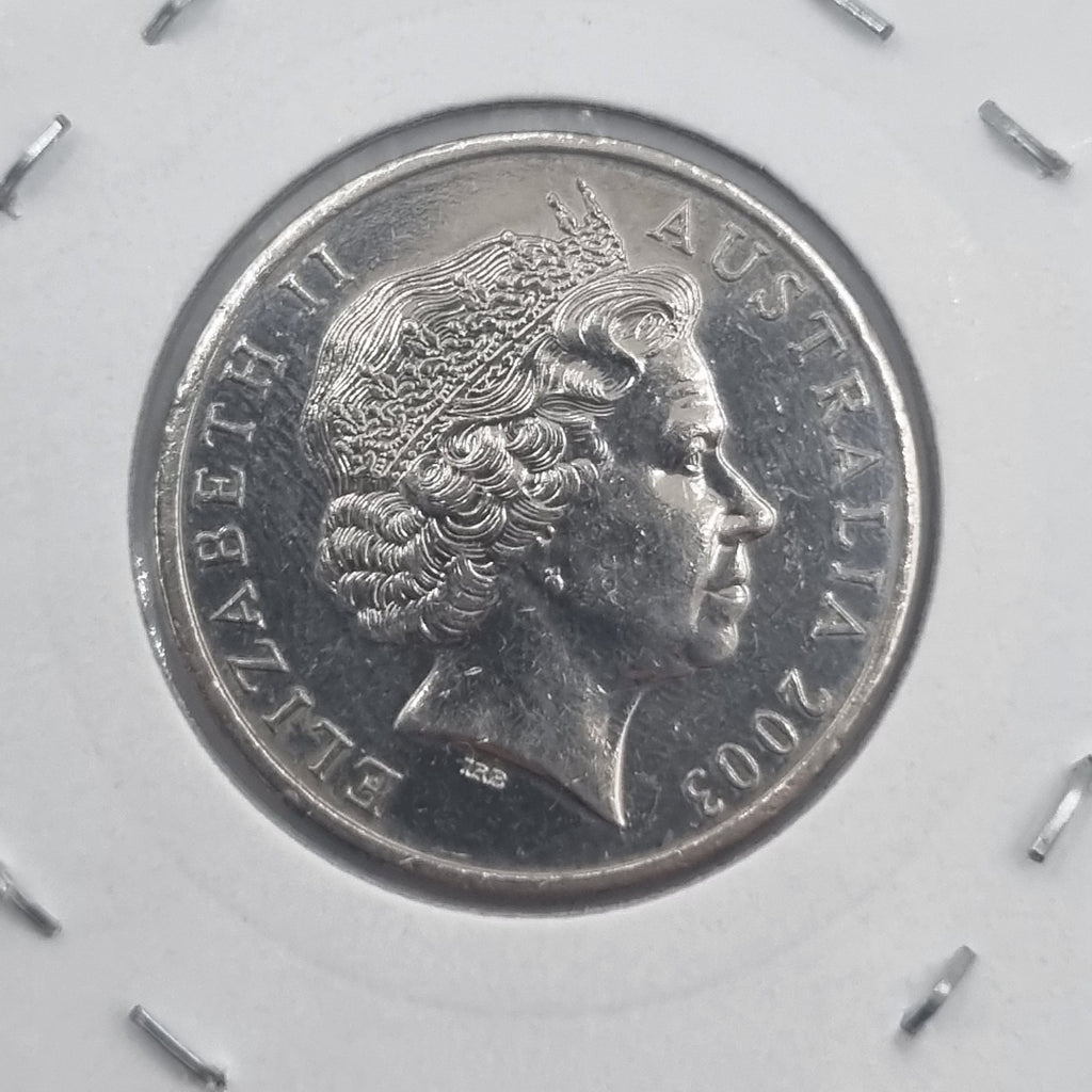 2003 aUNC Volunteers 20 Cent Coin In 2x2 Holder
