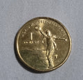 2005 Australian Uncirculated $1 coin World War 1939-1945 PEACE One Dollar 
