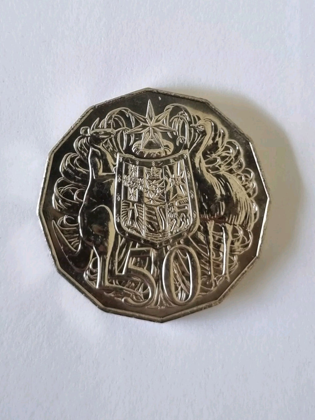 2018 UNC 50 Cent -Low Mintage- Coin - Uncirculated 