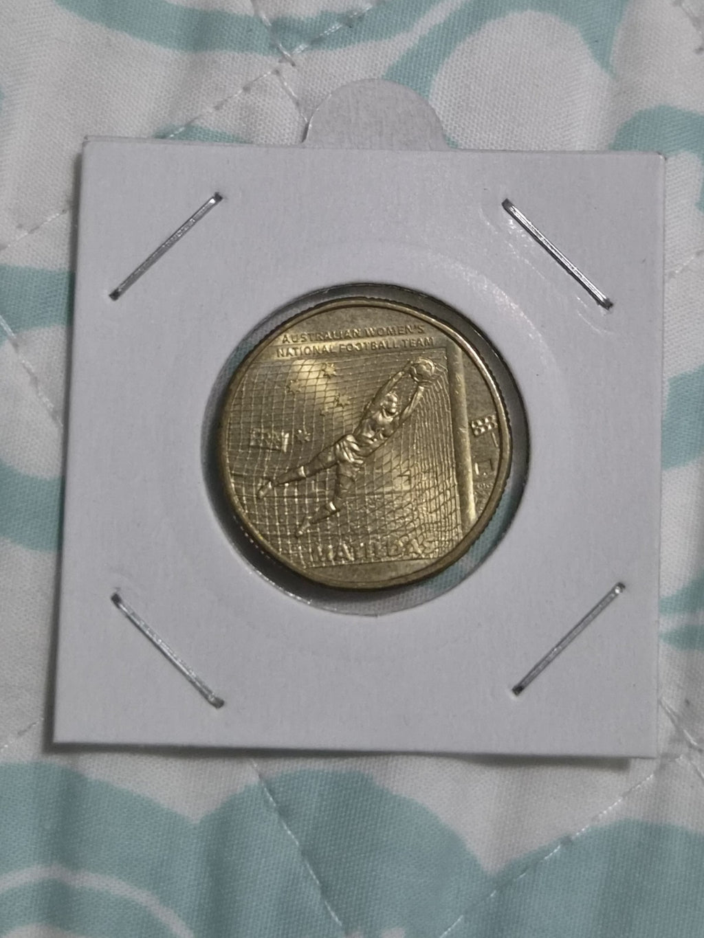 2023 $1 Matilda One Dollar FIFA Soccer World Cup Coin - Go The Matildas!