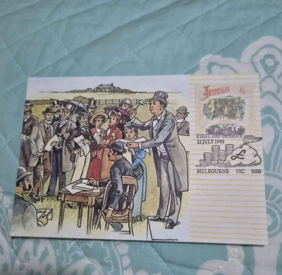Australia  5 x Maxi Card Set -  12 JULY 1990 - Boomtime