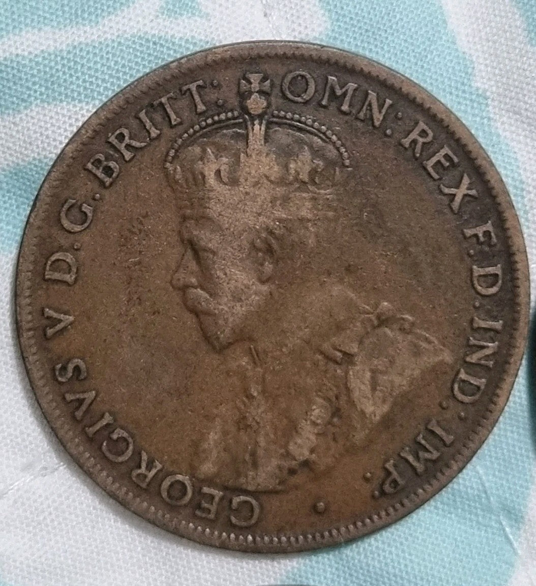 1921 Australian Penny Coin
