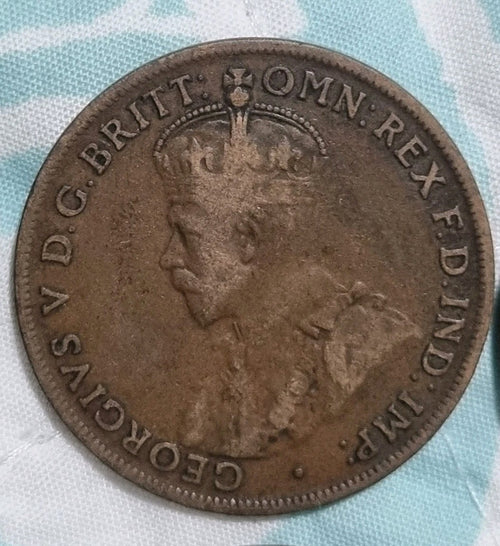 1921 Australian Penny Coin