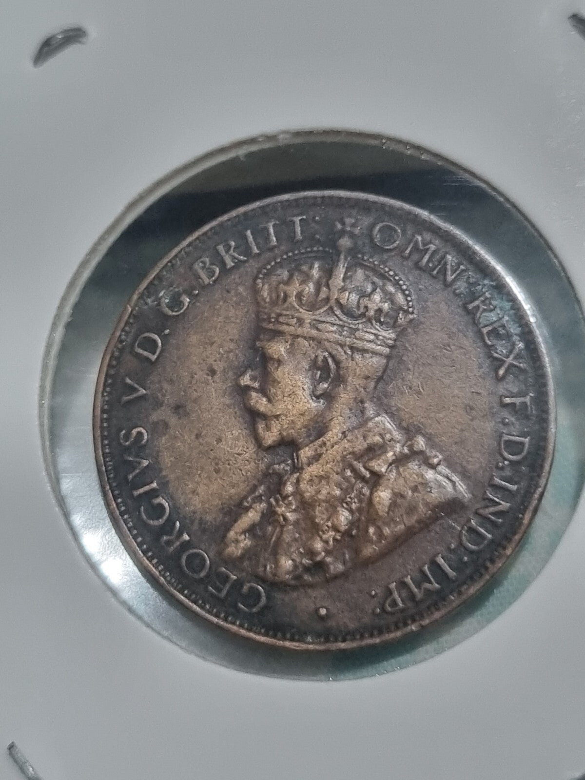 Nice Grade 1929 Australian Halfpenny 8 x Pearls