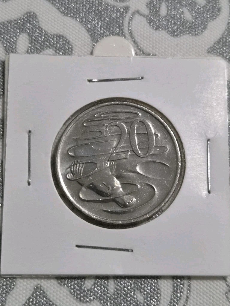 2022 Uncirculated 20 Cent Platypus Coin in 2x2 - From Roll