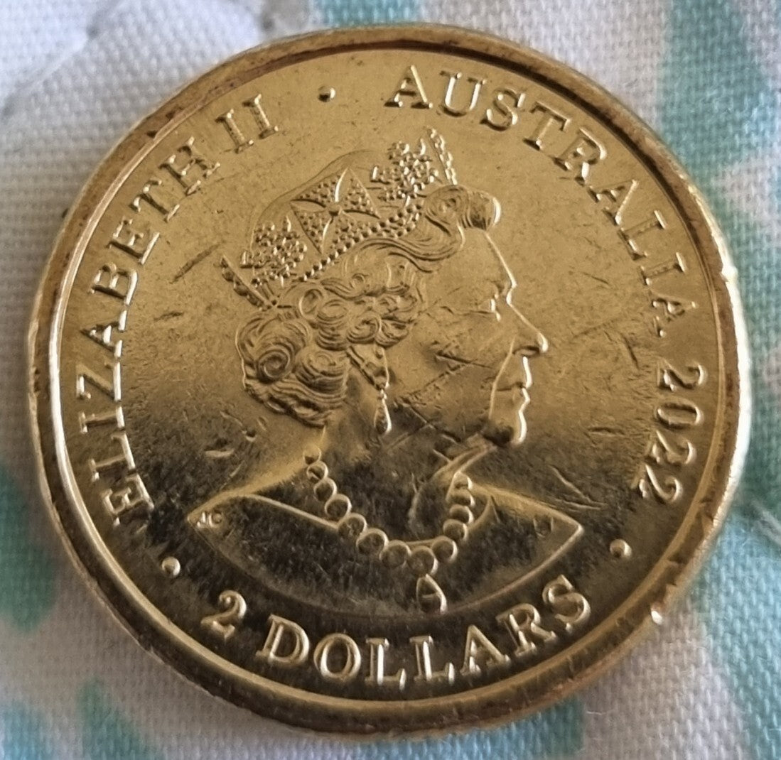 2022 Socceroos 100 Year Centenary $2 Two Dollar Coin