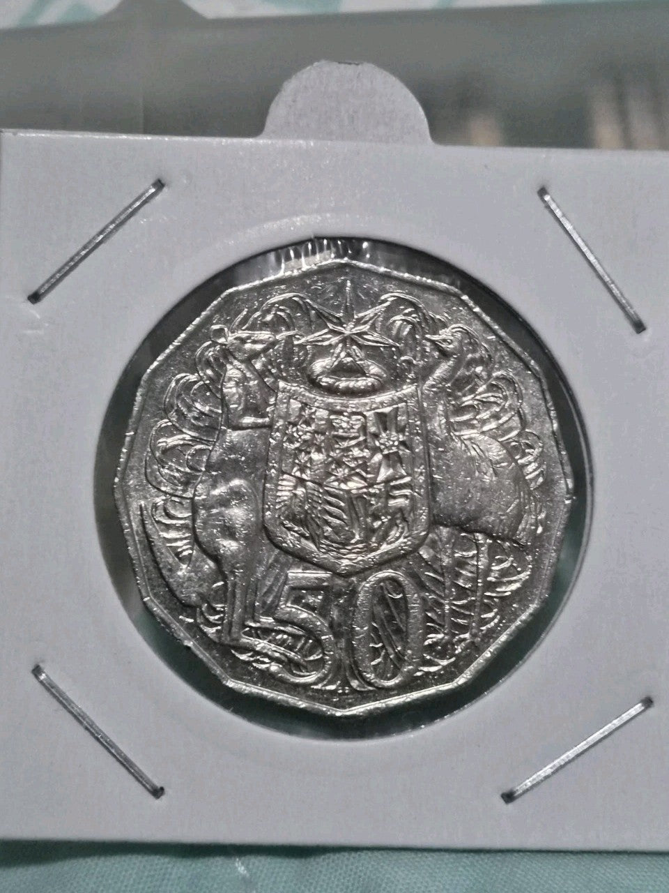 2017 50 Cent 50c Coin - Coat of Arms - Lightly Circulated 
