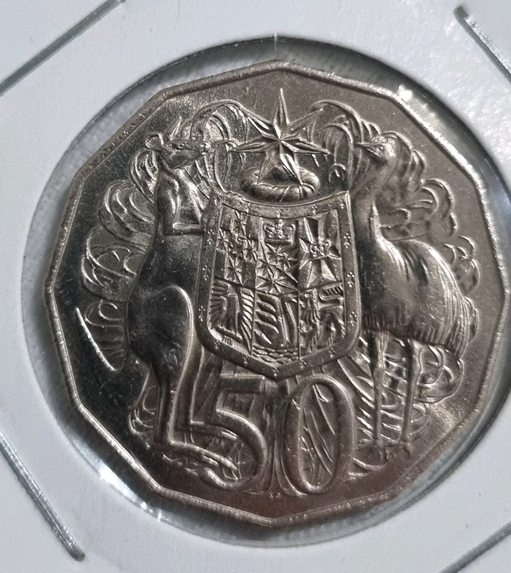 1981 50 Cent Coin COA - Uncirculated