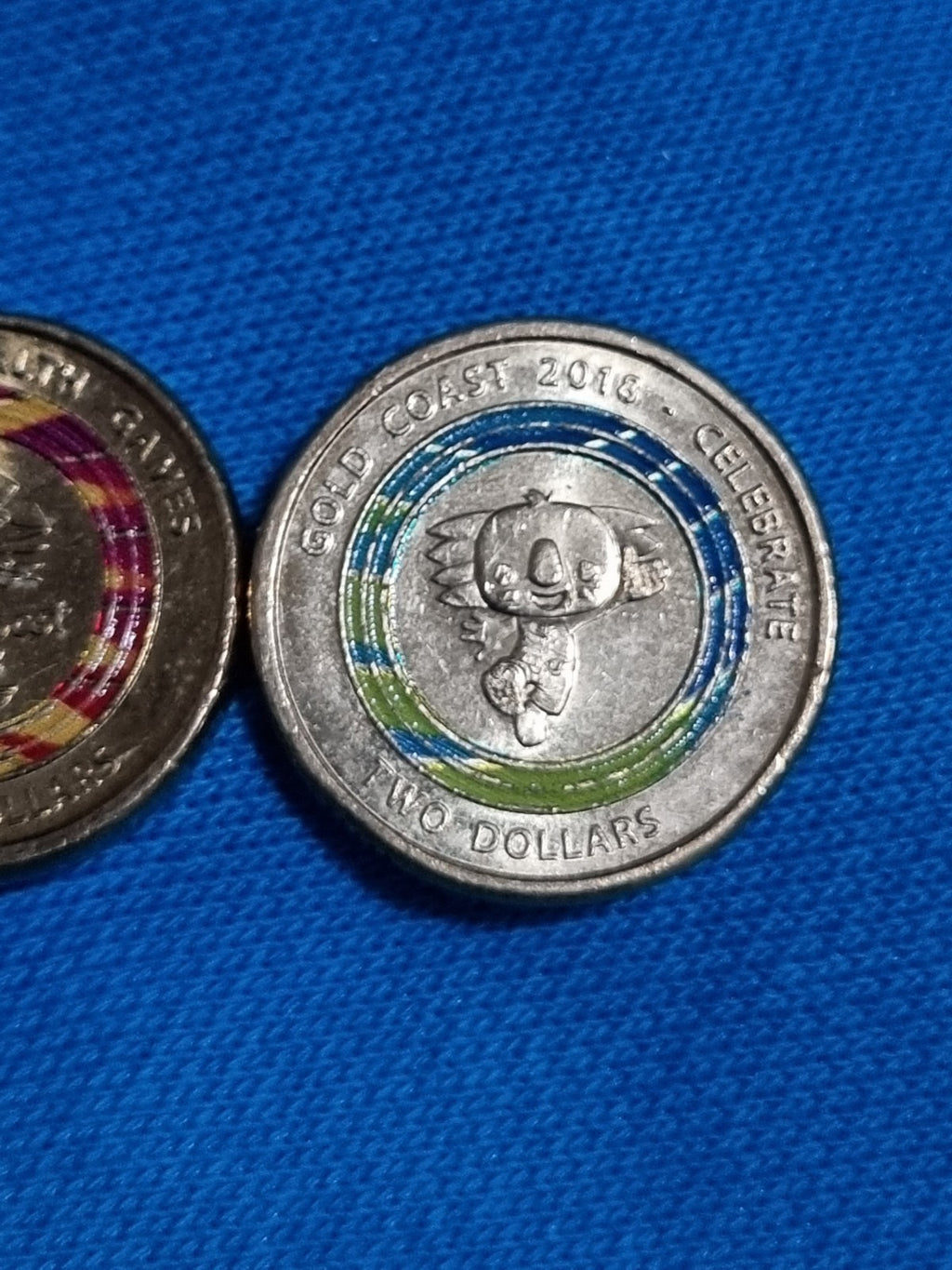 2018 $2 Set of 3 Coins -  Commonwealth Games - Lightly Circulated 