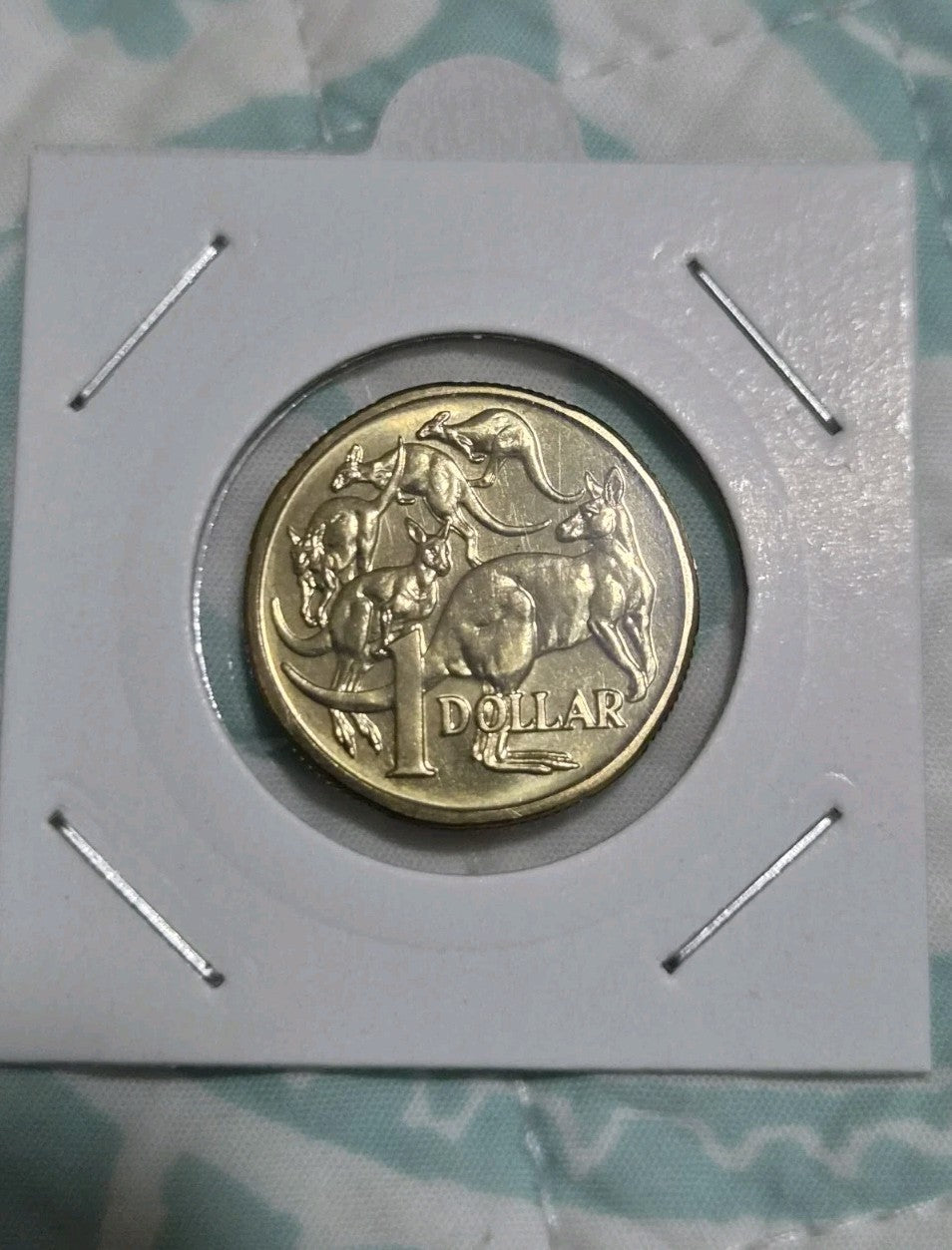 1985 One Dollar Coin Uncirculated From Mint Set In a 2x2 Holder- 1 Dollar