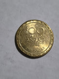 2014 $1 One Dollar Coin - 100 Years Of ANZAC - Lightly Circulated + Bonus FDC