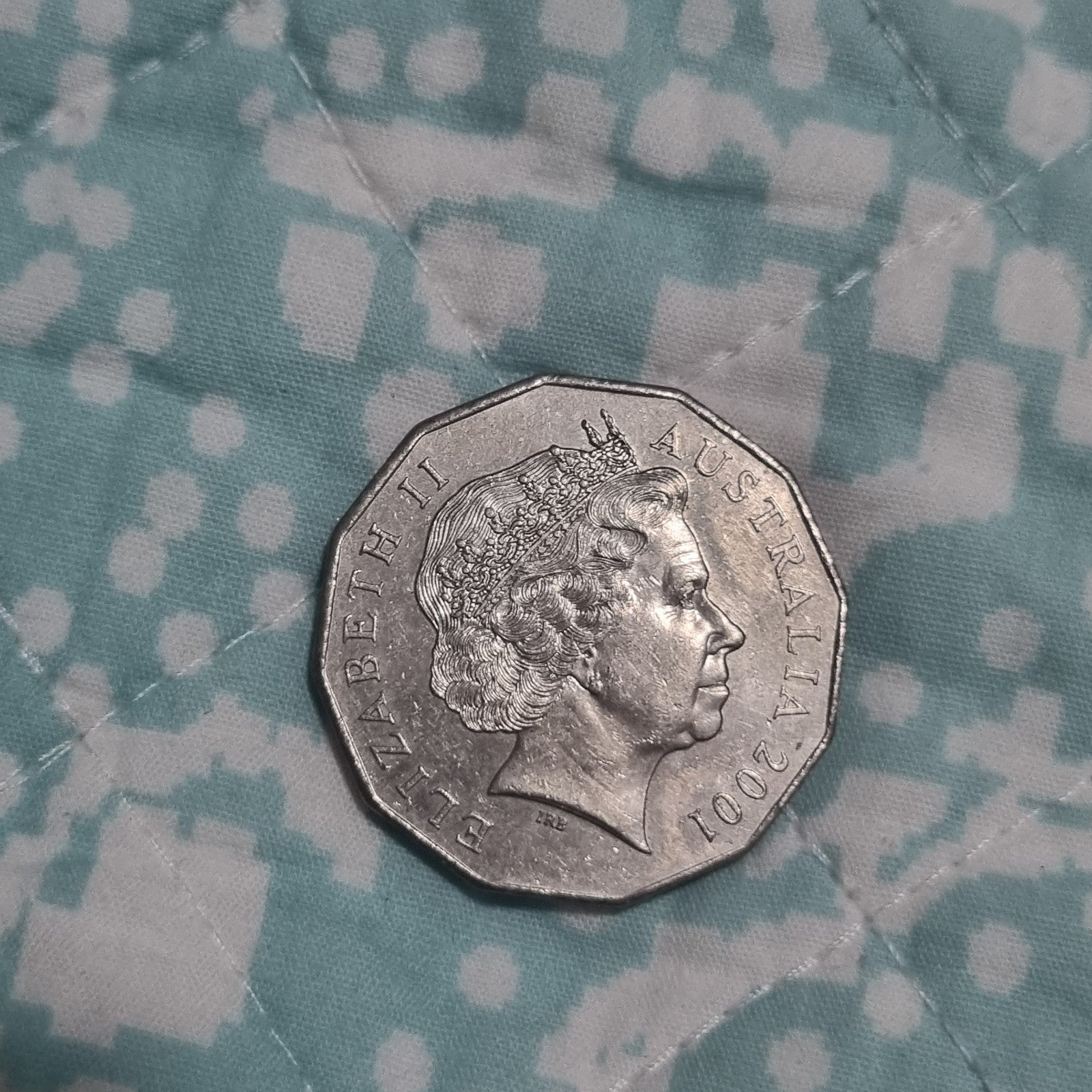 2001 50 Cent Centenary Of Federation - Tasmania - Circulated 