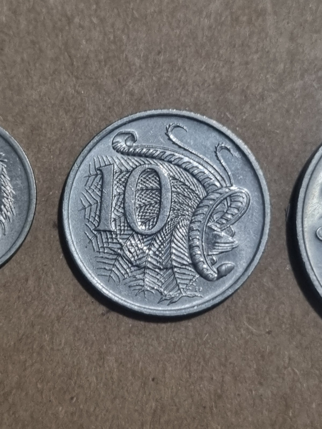 1978 One Two Five Ten Twenty Cent Australian Coins 1 2 5 10 20 Cents