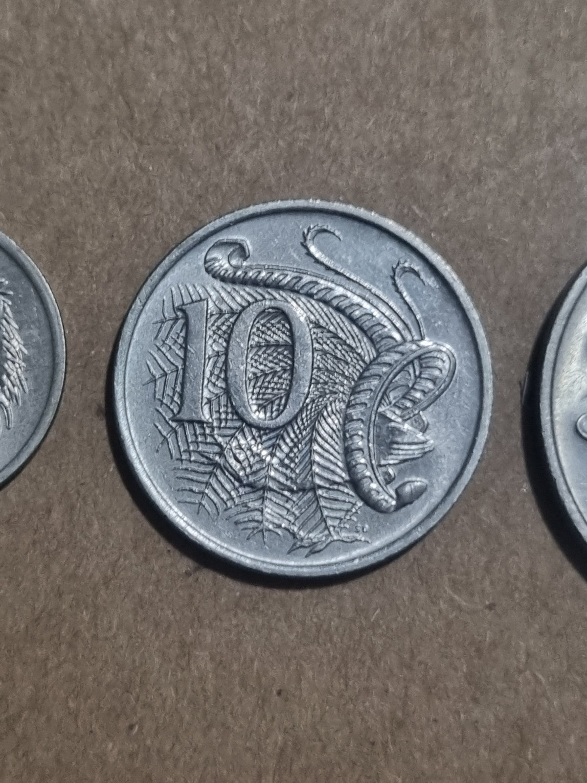 1978 One Two Five Ten Twenty Cent Australian Coins 1 2 5 10 20 Cents