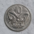 1978 10 Cent New Zealand Coin aUNC