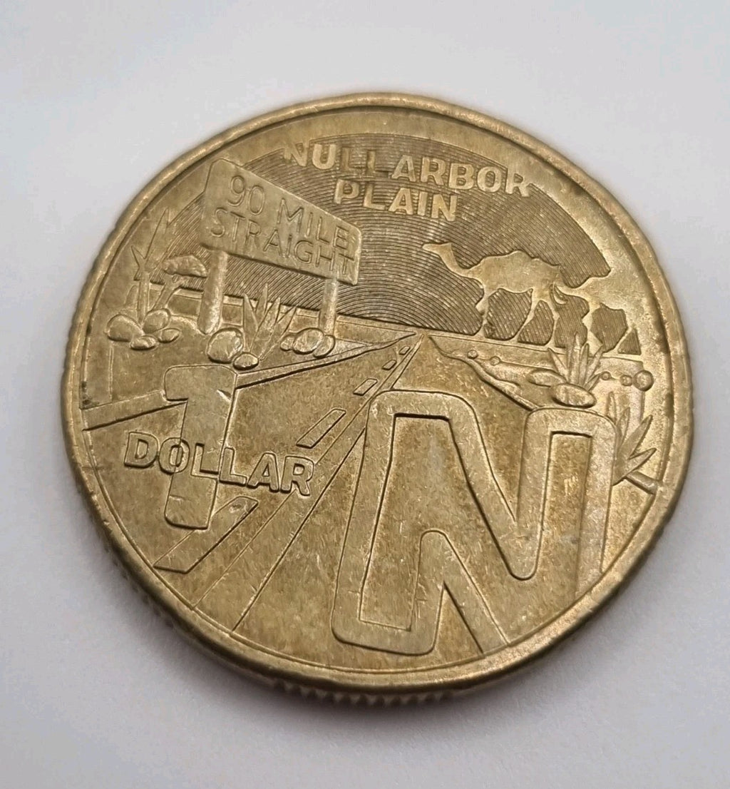 2022 Great Aussie Coin Hunt - N - Nullarbo Plain - 1 Dollar Coin Circulated