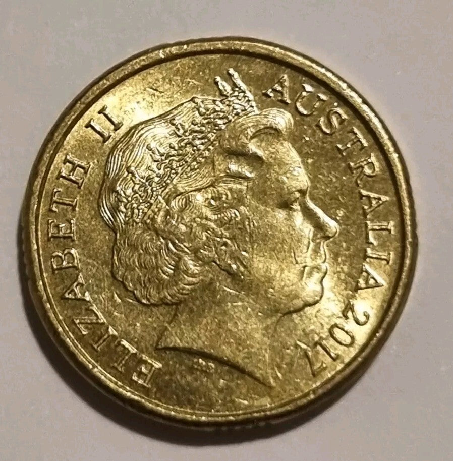 aUNC 2017 $2 RED POSSUM MAGIC HAPPY HUSH IS VISIBLE TWO DOLLAR COIN