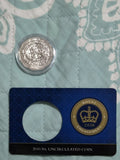 2010 Royal Engagement 50 Cent Uncirculated Coin Prince William + Catherine - RAM