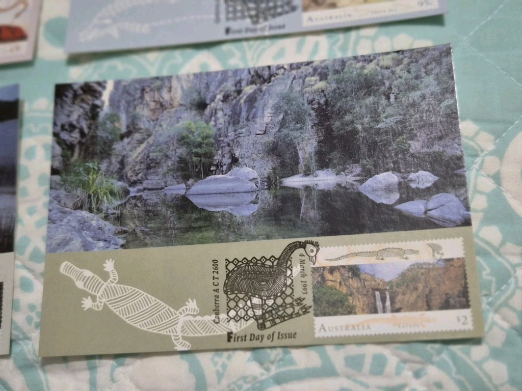 Australia Maximum Maxi Cards - 1993 World Heritage Sites (Set of 4) Pristine 