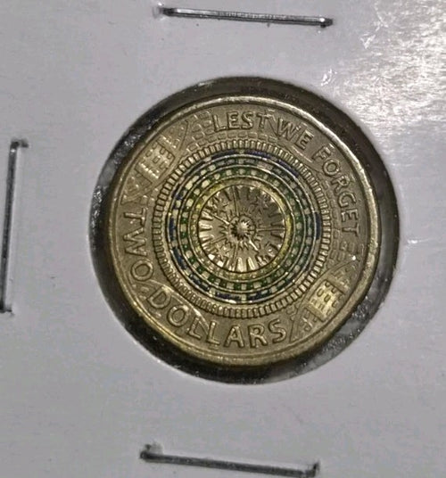 $2 2017 Mosaic - Lest We Forget - Two Dollars