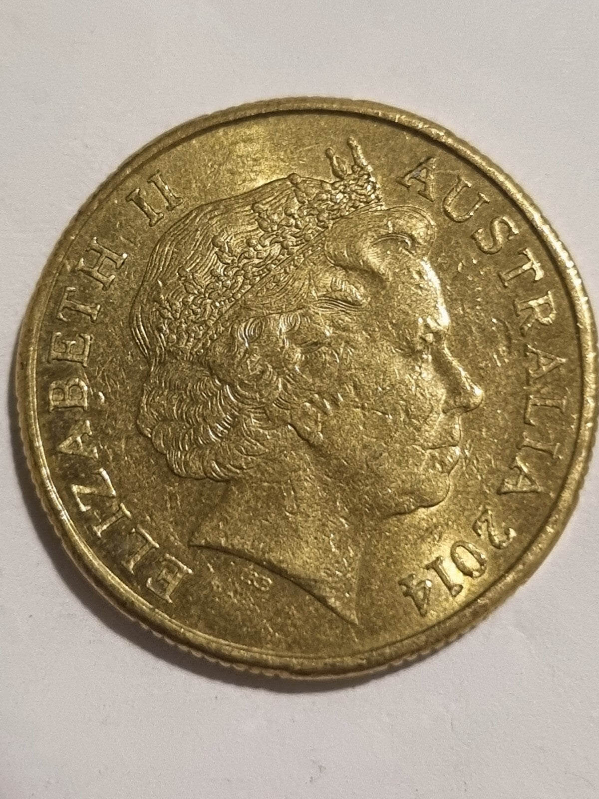 2014 1 DOLLAR COIN - $1 - 100 YEARS OF ANZACS - Circulated 
