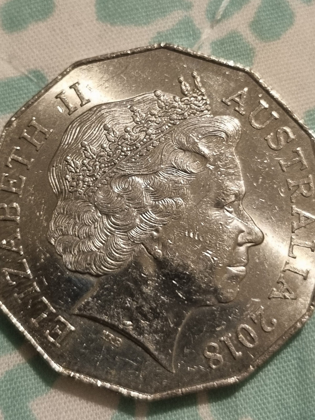 2018 Australian 50 Cent -Low Mintage- Coin - Lightly Circulated 