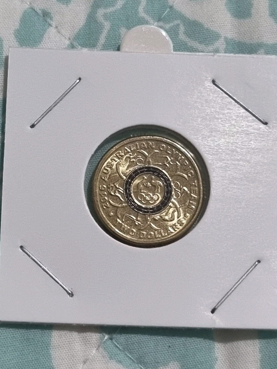 2016 UNC Olympic Rio Black Two Dollar Coin 