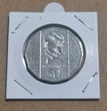 1995 aUNC 50 Cent 50c Coin - Weary Dunlop 