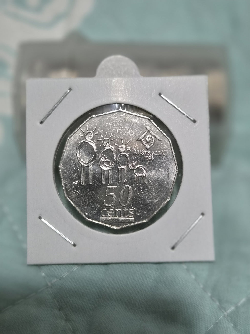 1994 50 Cent Year Of The Family Coin
