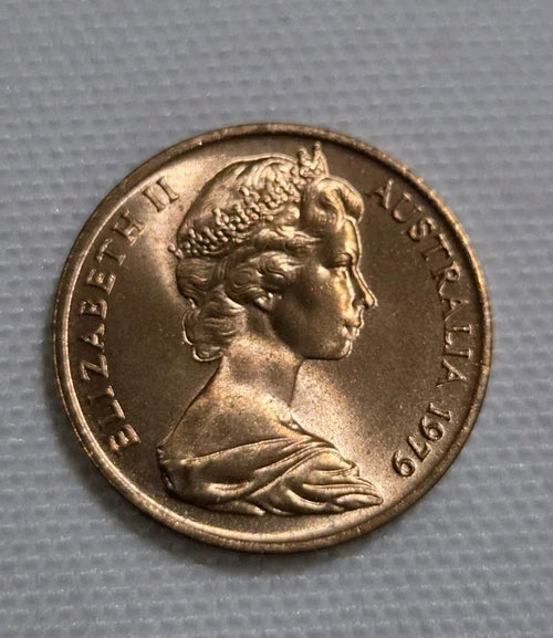 1979 1 One Cent Coin UNC - Beautiful