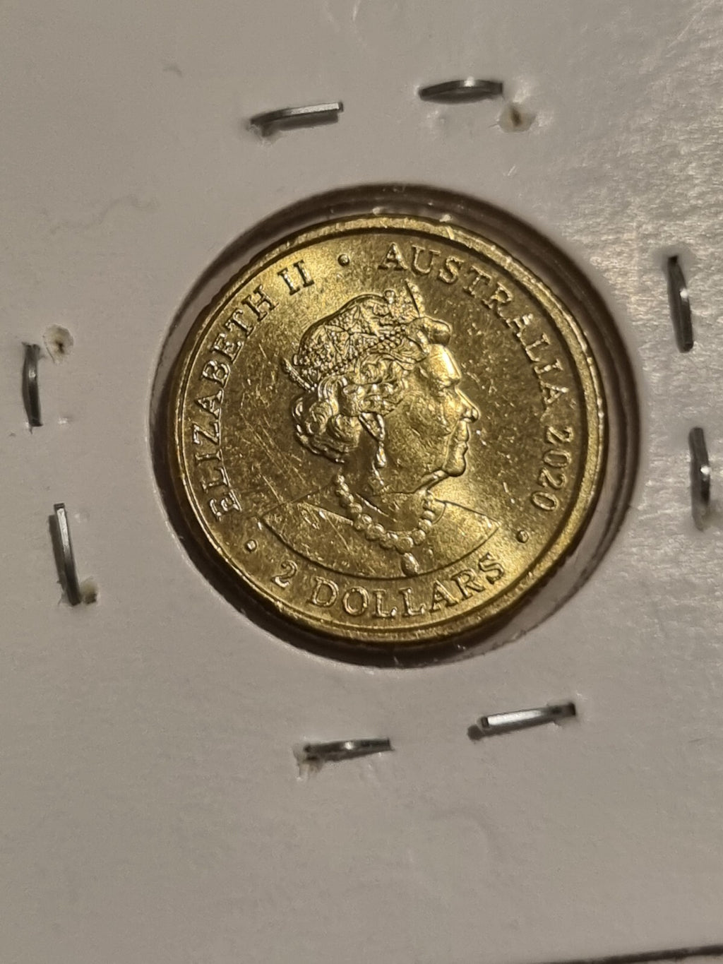 2020 aUNC $2 Firefighter two dollar coin 