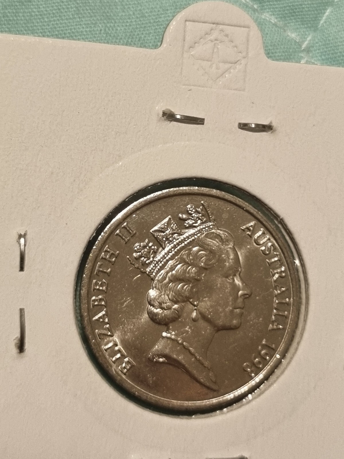 1998 UNC 10 Cent Coin in 2x2 Holder 