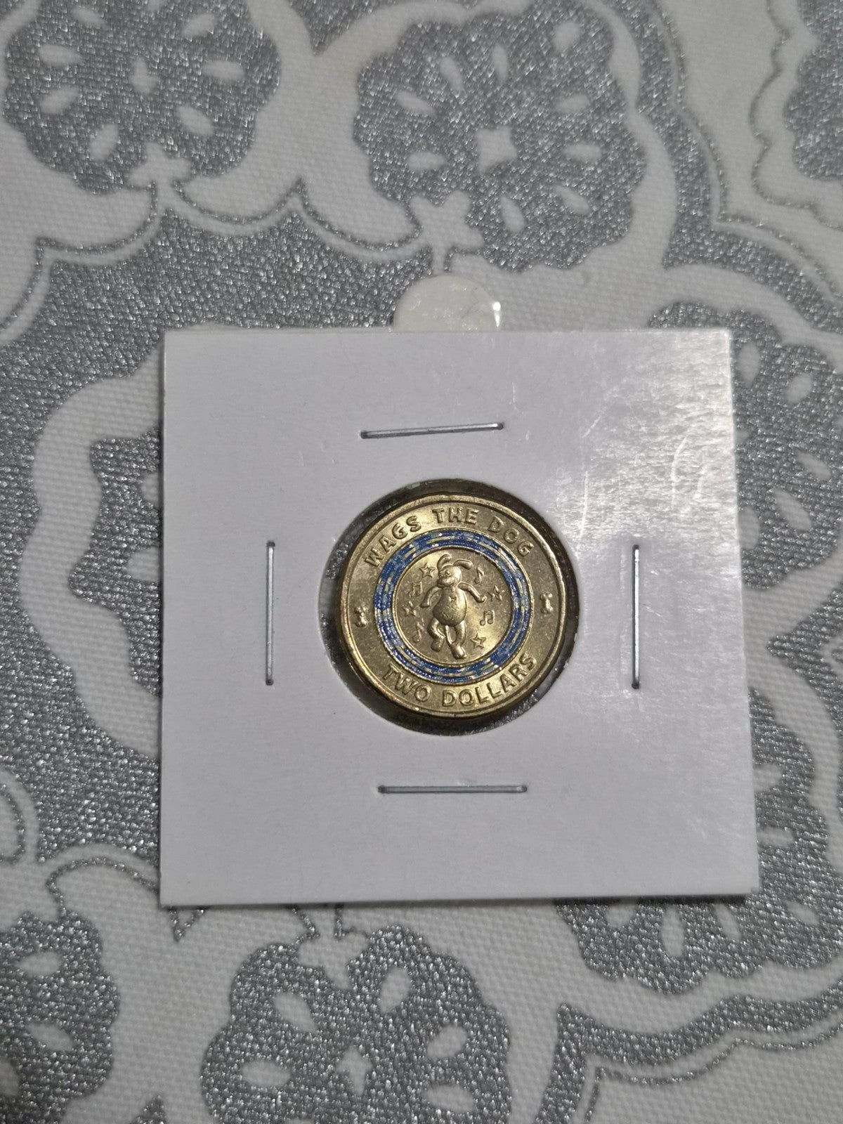 2021 Wiggles  UNC $2 Coin Wags The Dog - Two Dollars In 2x2 