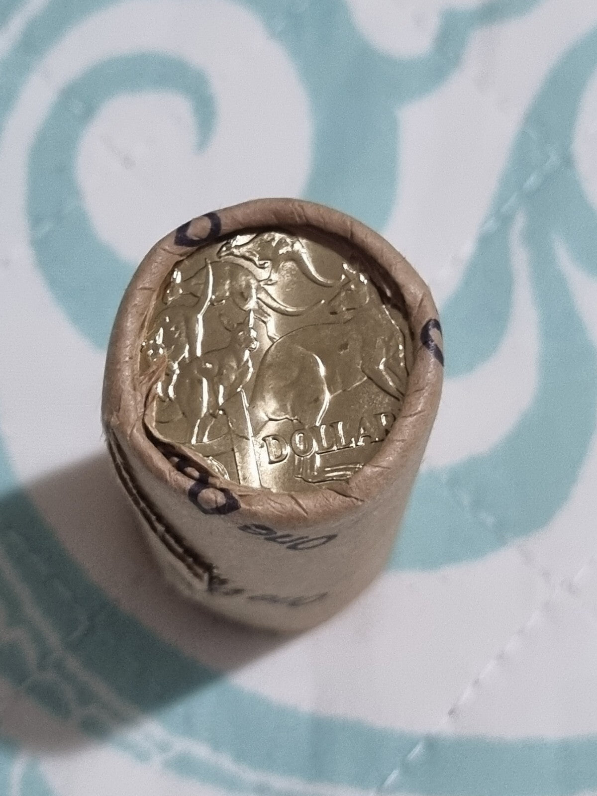 2023 $1 One Dollar King Charles H/T Uncirculated Coin Roll In Coin Tube