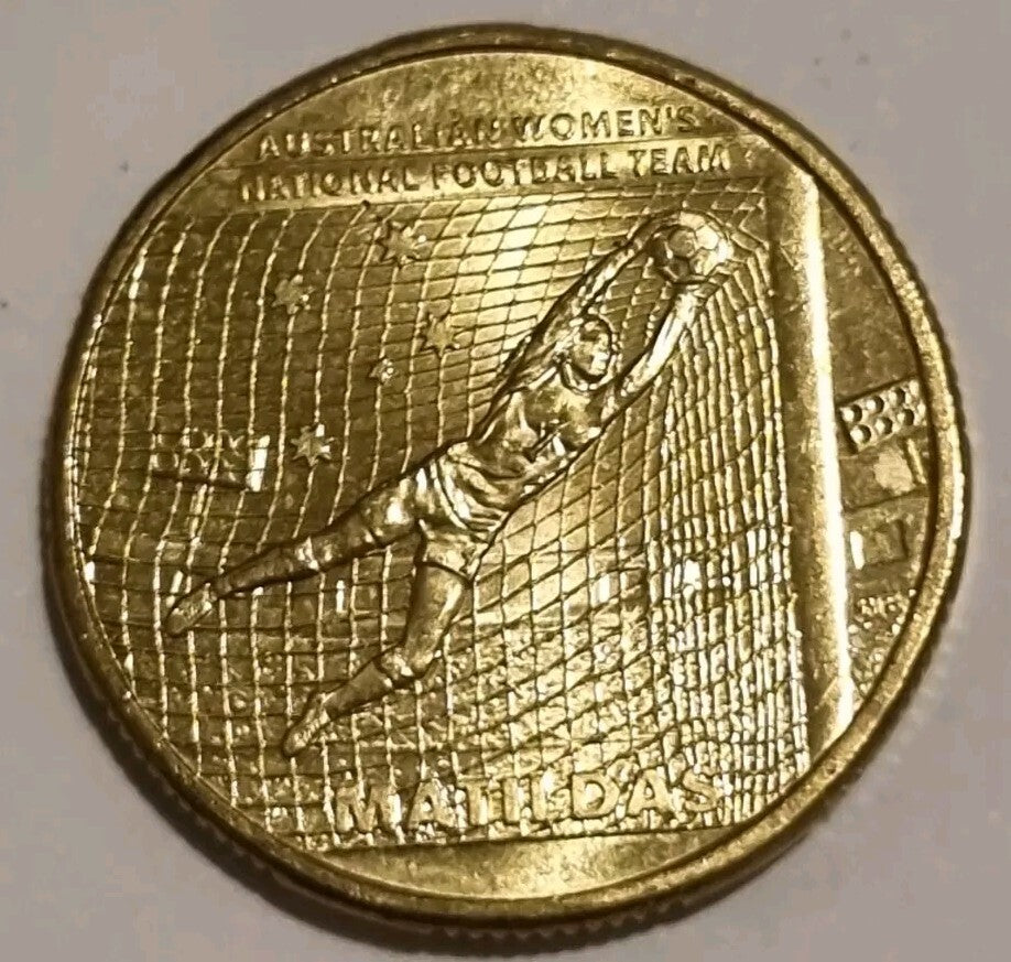 2023 $1 Matilda One Dollar FIFA Soccer World Cup ' Goal Keeper '