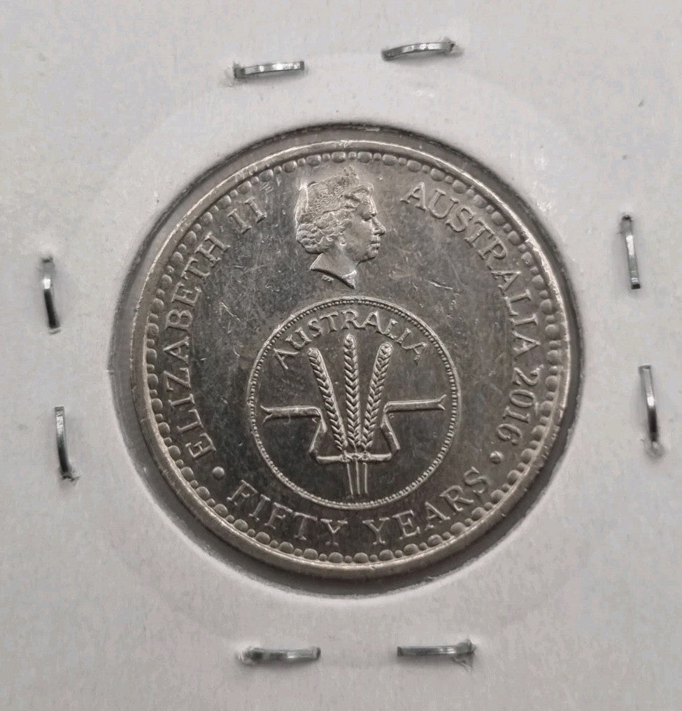 2016 changeover 10 cent In 2x2 - circulated 