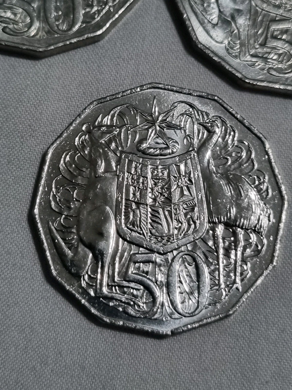 2021 50 CENT COIN - 50c -  LOWER MINTAGE - JC 