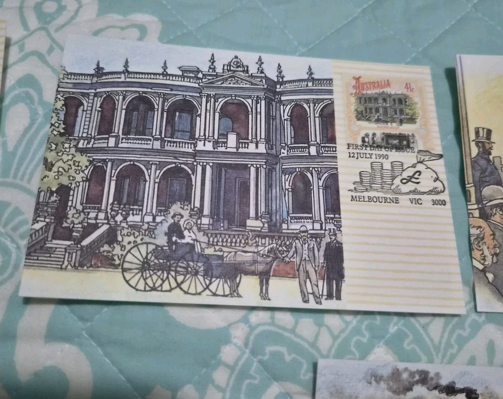 Australia  5 x Maxi Card Set -  12 JULY 1990 - Boomtime