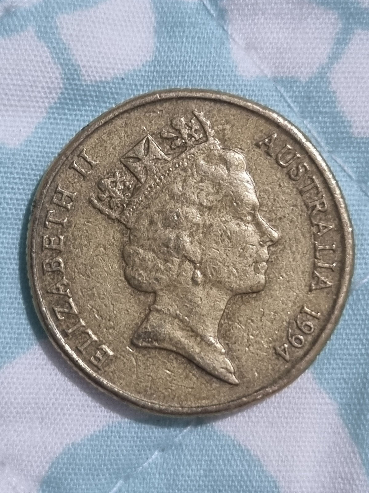 1994 1 Dollar Coin - Mob of Roos Rabbit Ears CUD Circulated Condition