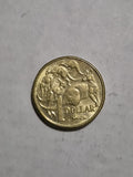 2015 One Dollar Australian Coin Lightly Circulated