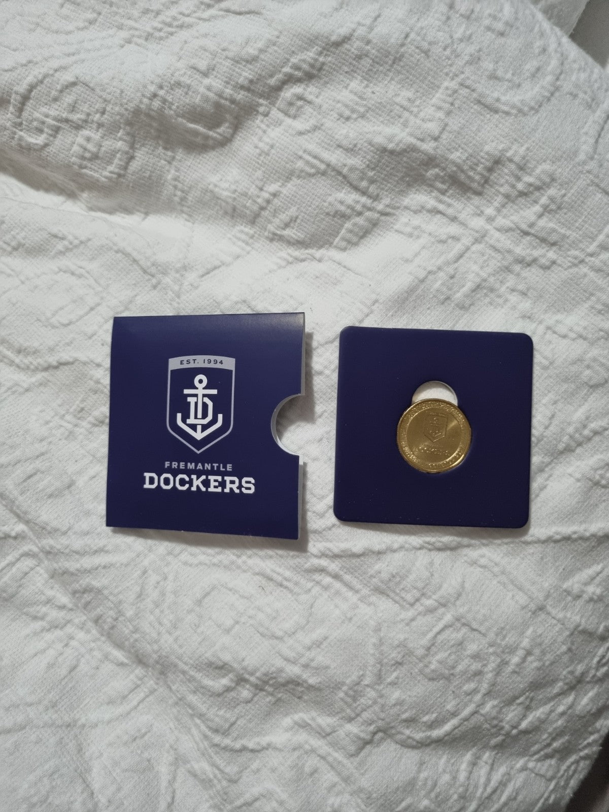 2023 AFL Fremantle Dockers $1 One Dollar Carded Coin